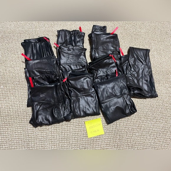 Spanx Faux Leather Leggings - Picture 2 of 3